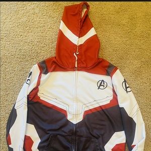 Marvel Hoodie Sweatshirt Avengers Pullover Large